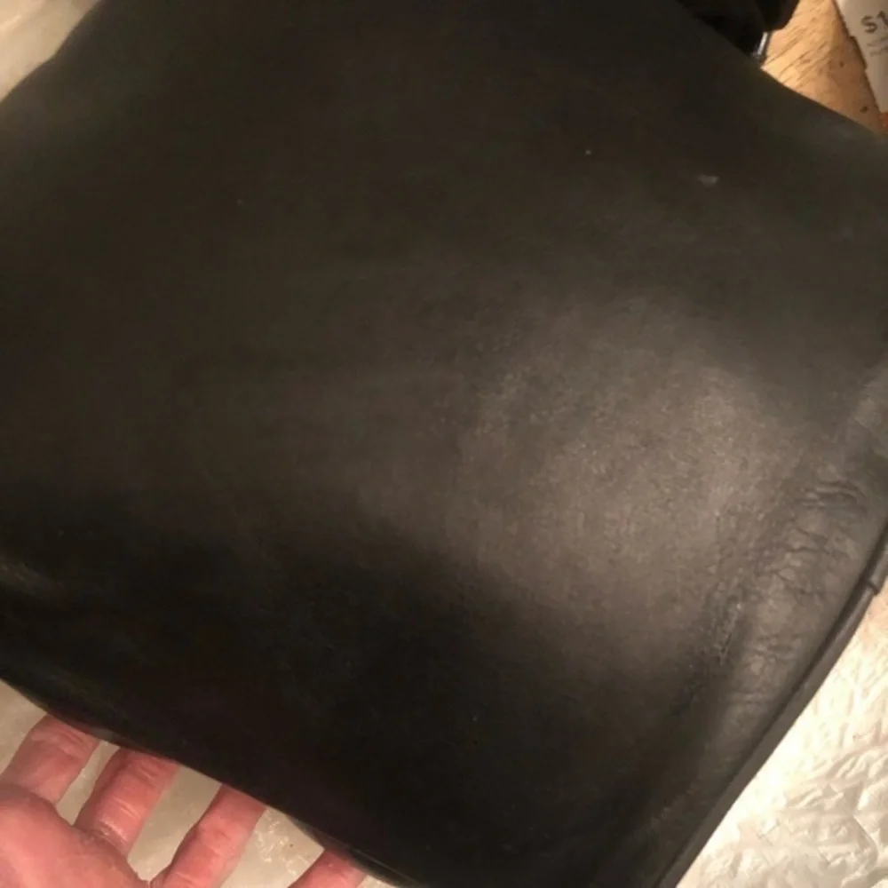 Coach black leather boulevard bag 4128 vintage bucket bag very rare - Picture 7 of 14